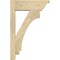 Ekena Millwork Imperial Rough Sawn Traditional Outlooker, Douglas Fir, 6"W x 16"D x 24"H OUT06X16X24IMP01RDF - alternate 3